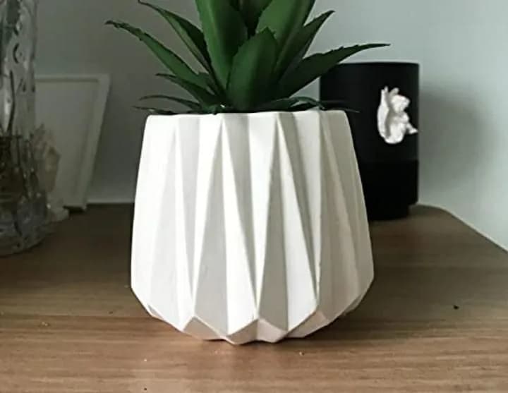 STL - Maceta Geométrica Origami