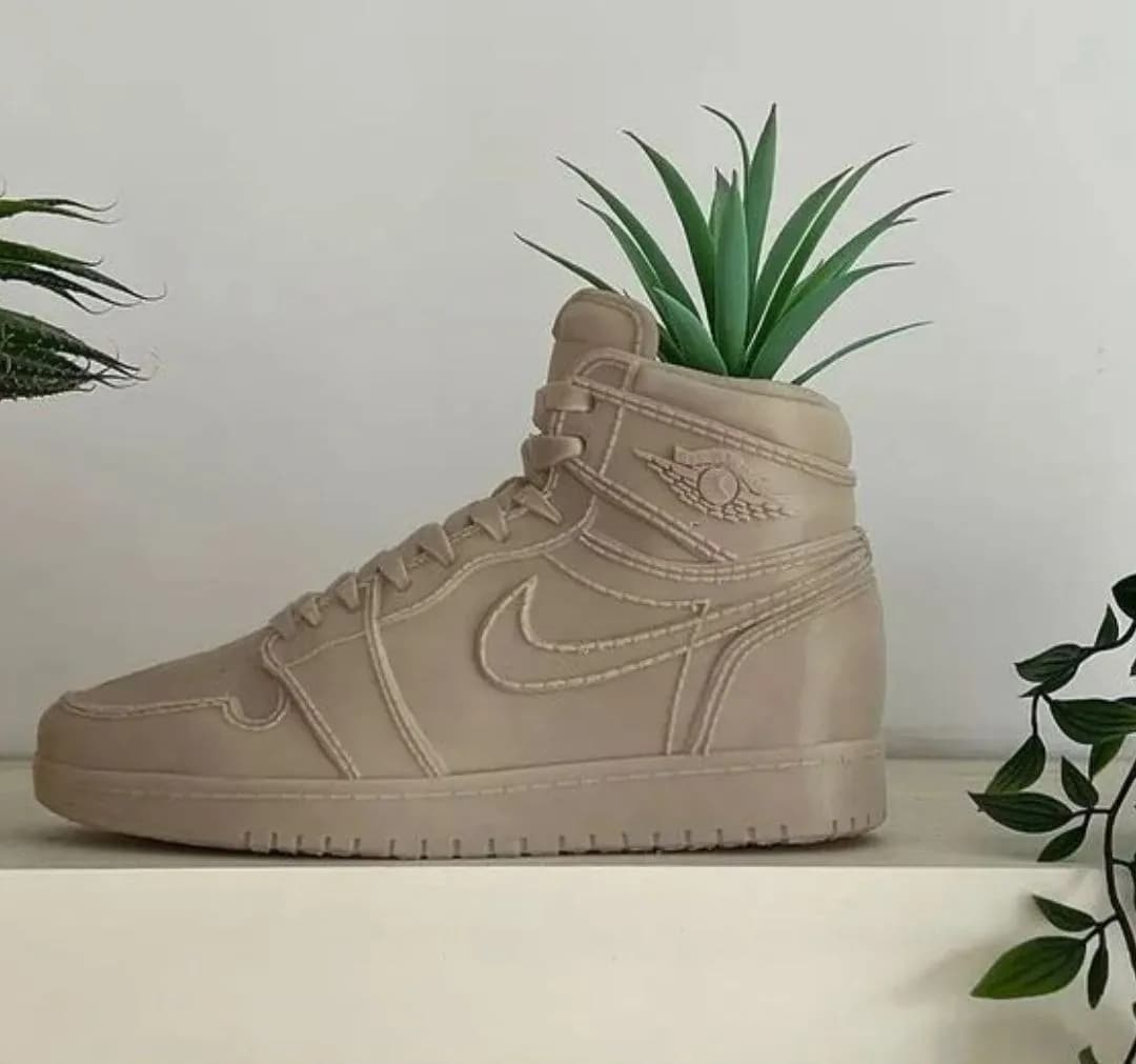 STL - Maceta Jordan 1 Retro High render 2