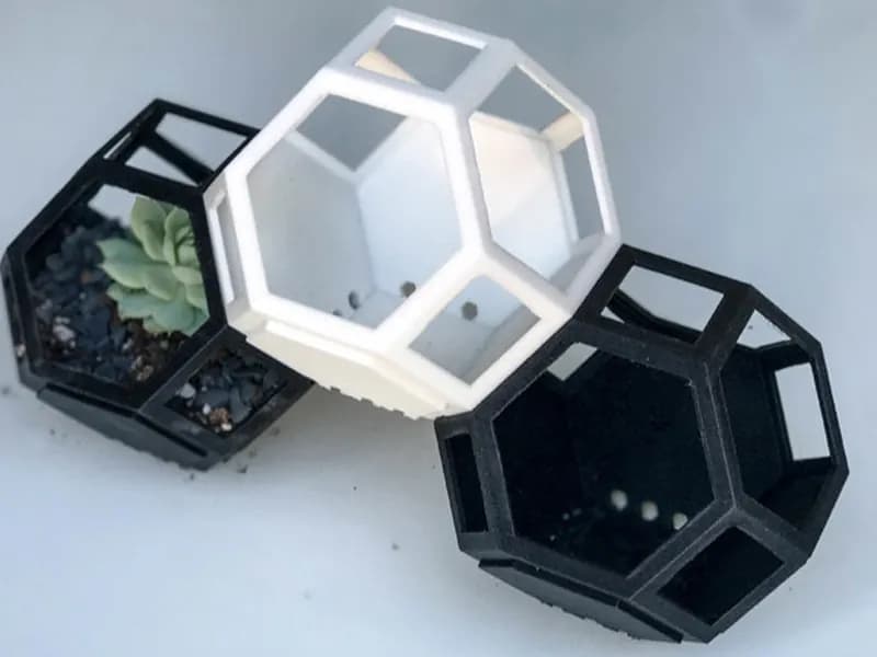 STL - Macetas Geométricas Modulares render 5