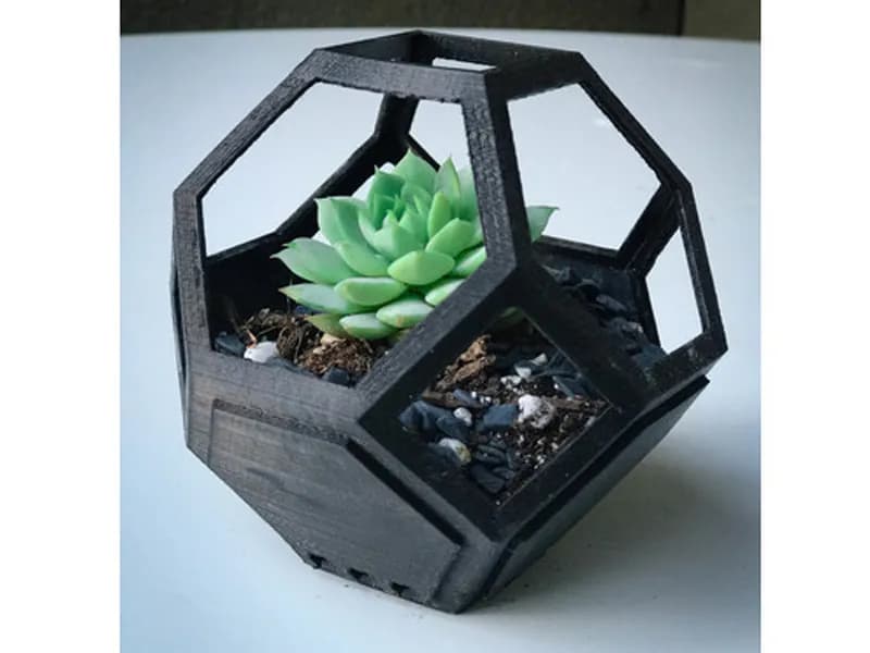 STL - Macetas Geométricas Modulares