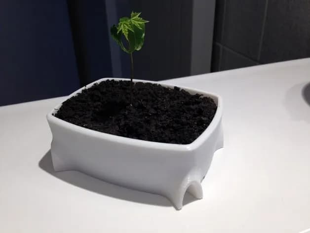 STL - Macetas para Bonsai Modernas render 2