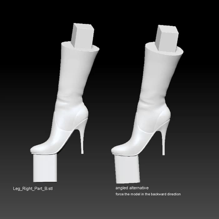 STL - Madelyne Pryor figura de acción render 2