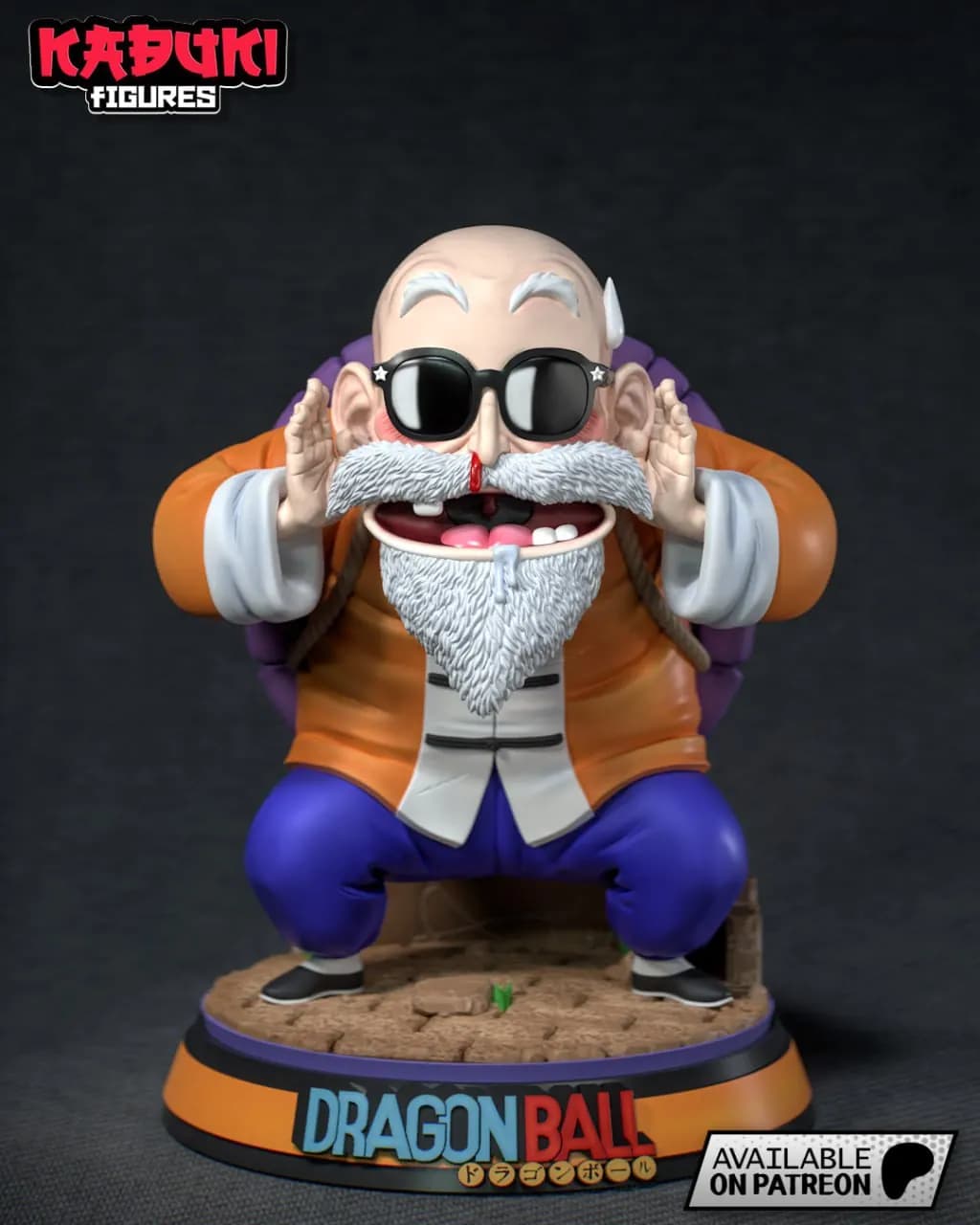 STL - Maestro Roshi Figura