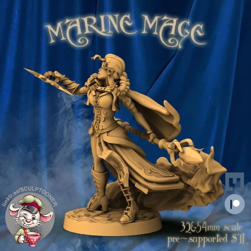 STL - Magia Marina render 2