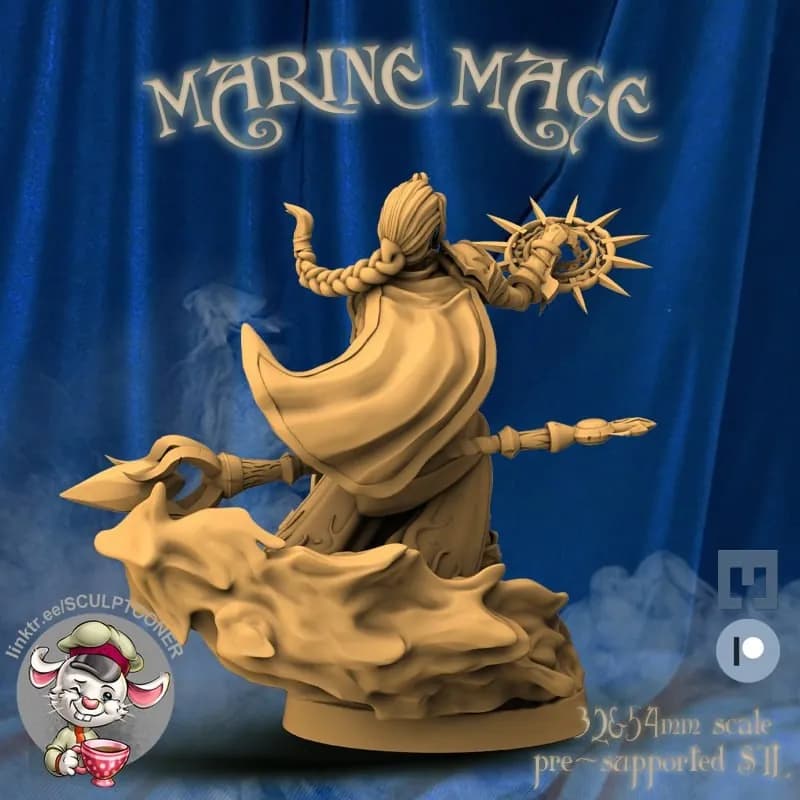 STL - Magia Marina render 3
