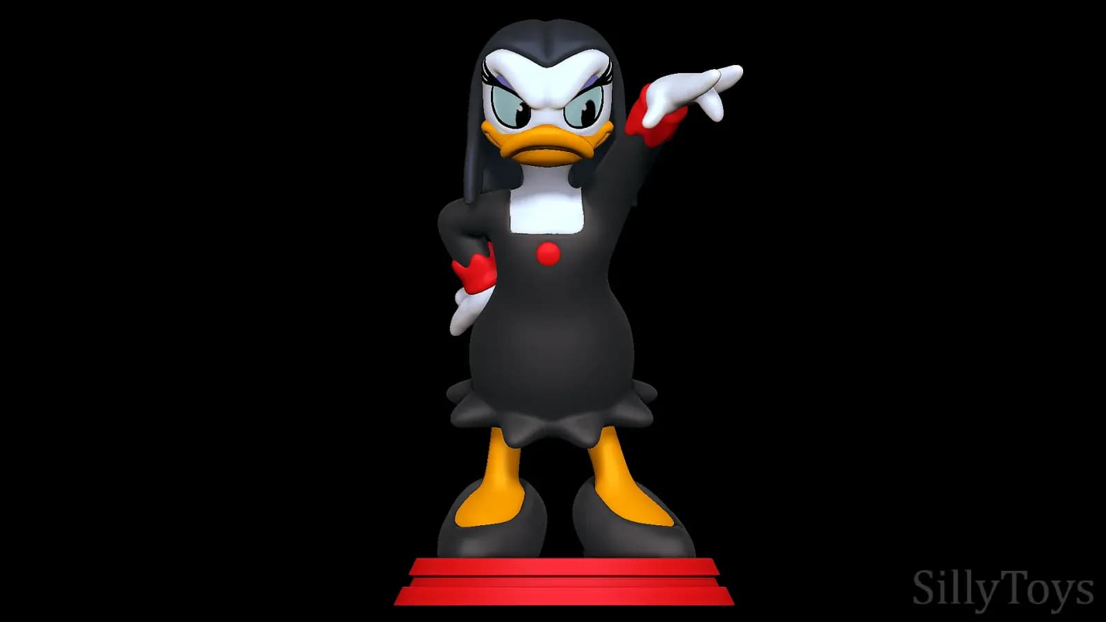 STL - Magica De Spell Darkwing Duck render 5