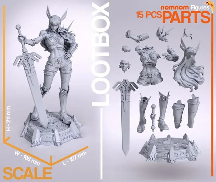 STL - magik render 3