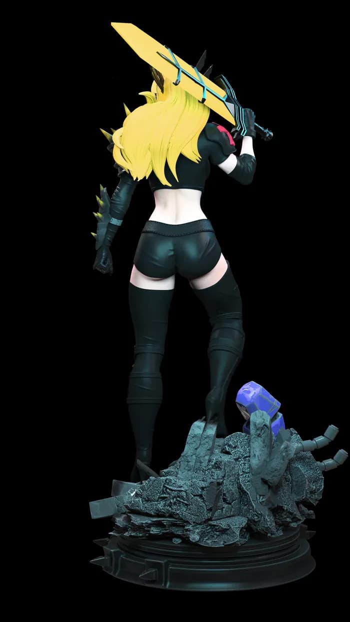 STL - Magik X Men figura render 5