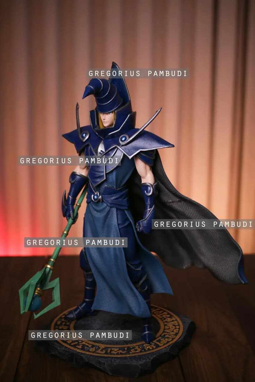 STL - Dark Magician Yu Gi Oh! Figure