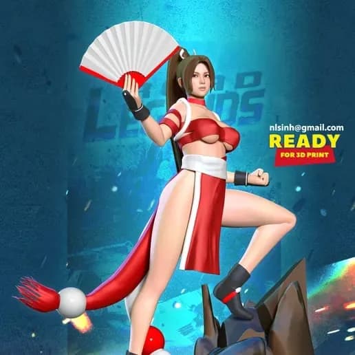 STL - mai shiranui