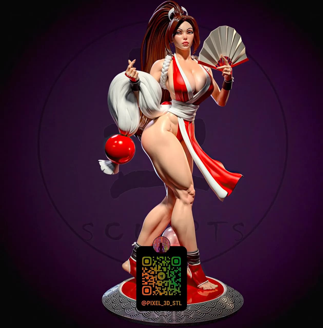 STL - Mai Shiranui King of Fighters 5
