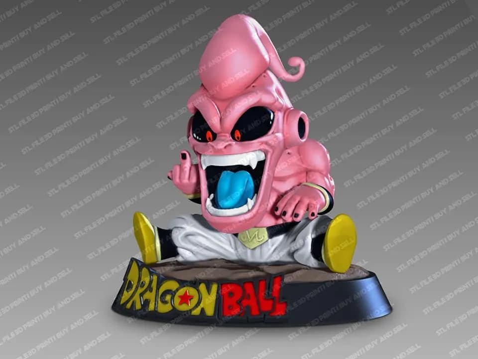 STL - Majin Boo Figura