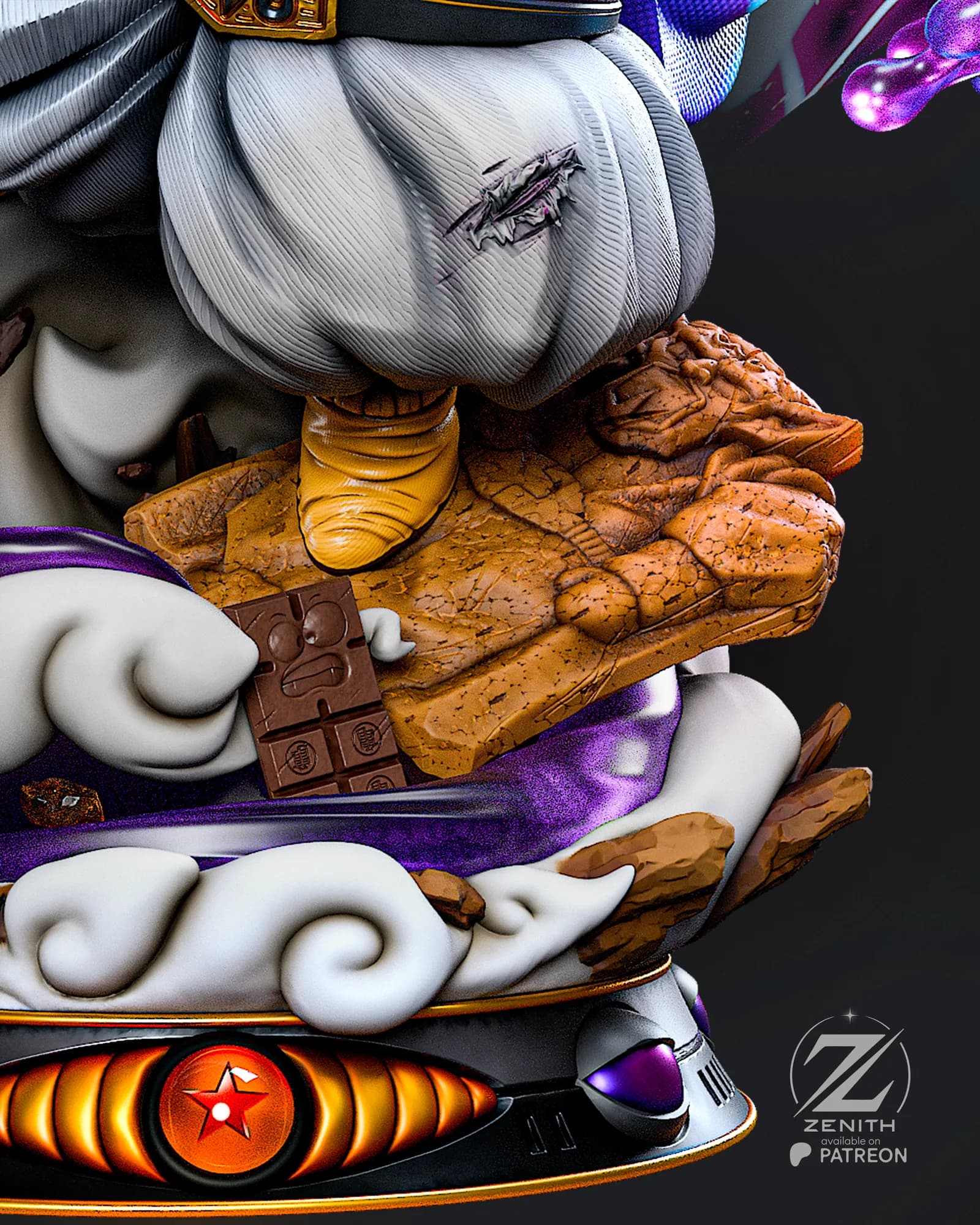 STL - Majin Boo Figura de Acción render 5
