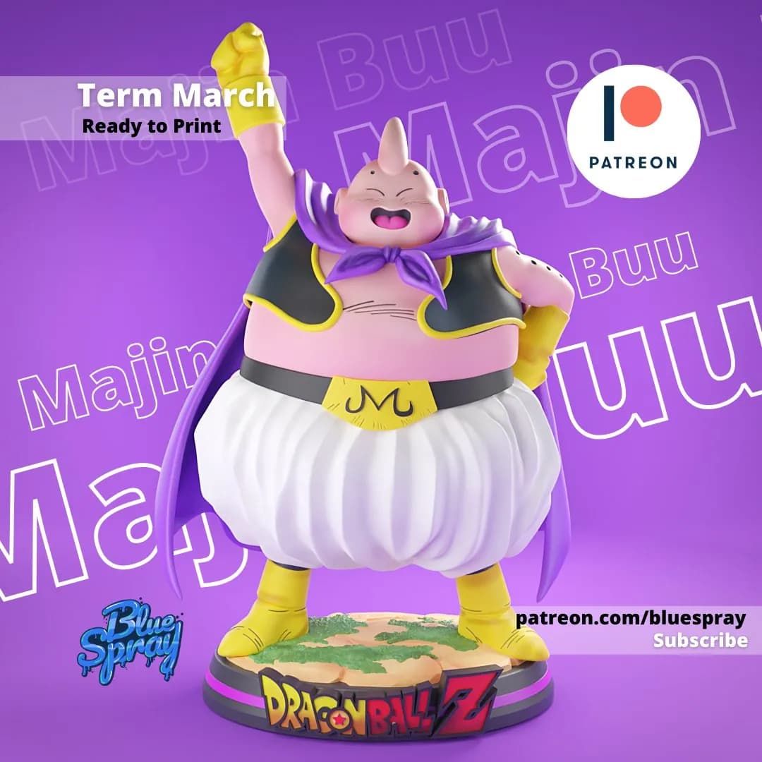 STL - Majin Buu figura coleccionable 2
