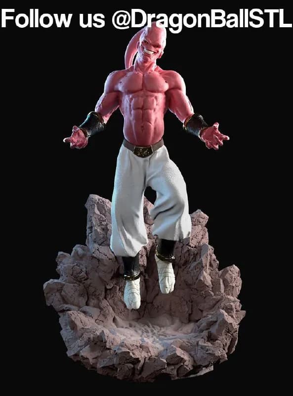 STL - Majin Buu Figura de Acción