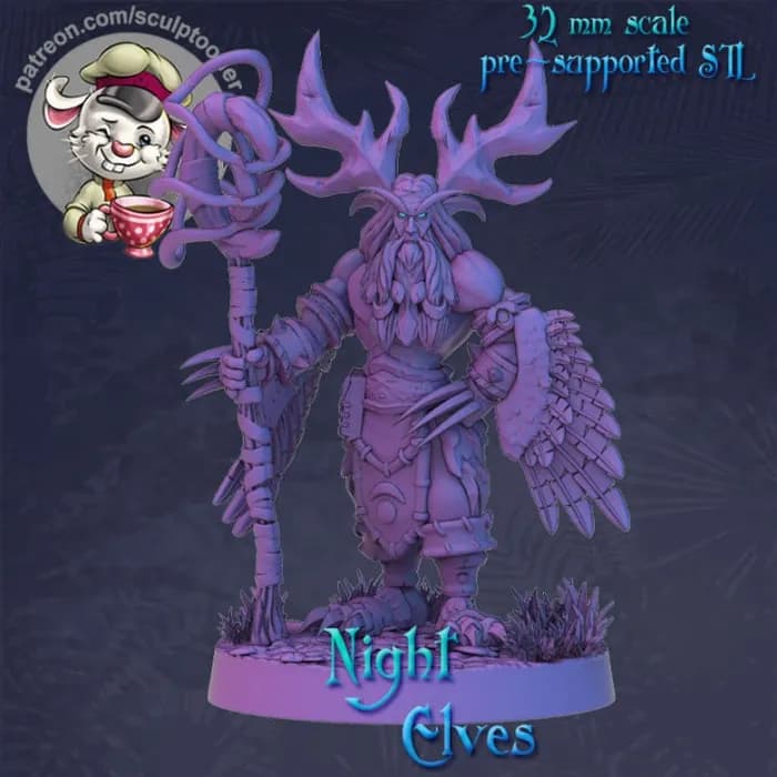 STL - malfurion render 2
