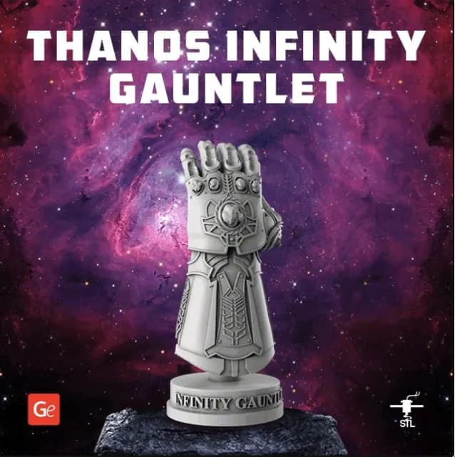 STL - Manopla del Infinito de Thanos