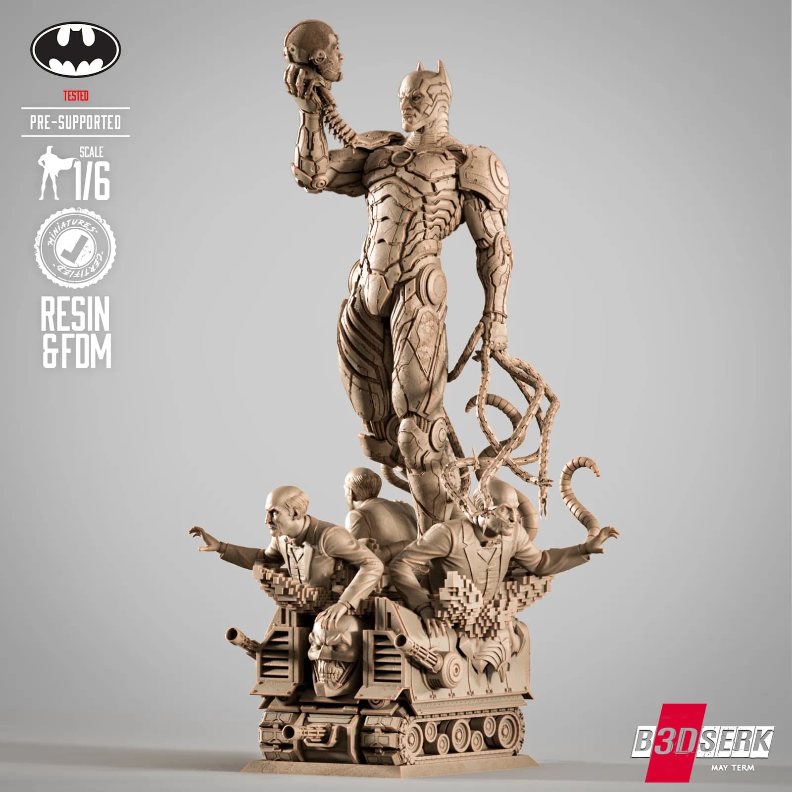 STL - Máquina Asesina de Batman render 2