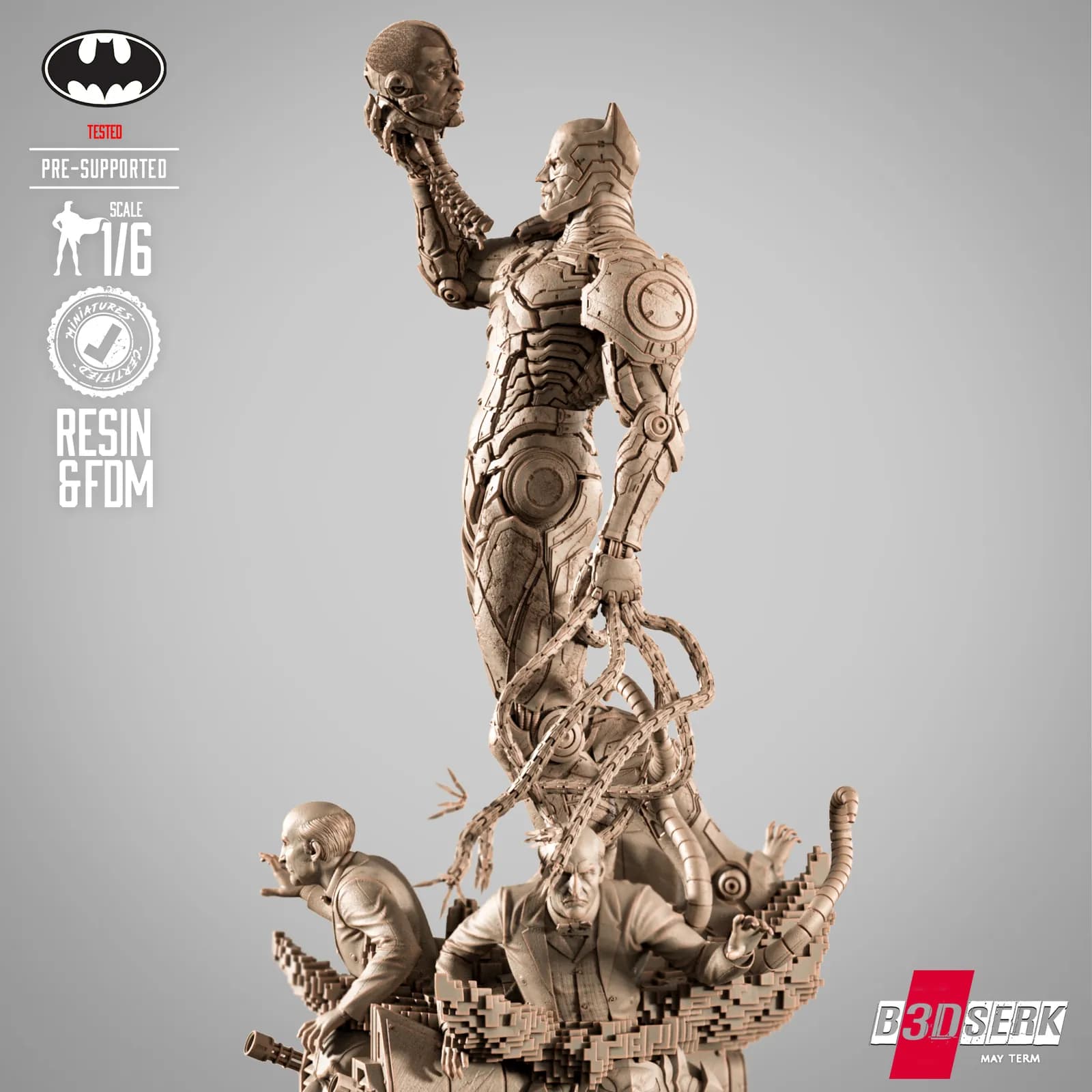 STL - Máquina Asesina de Batman render 5