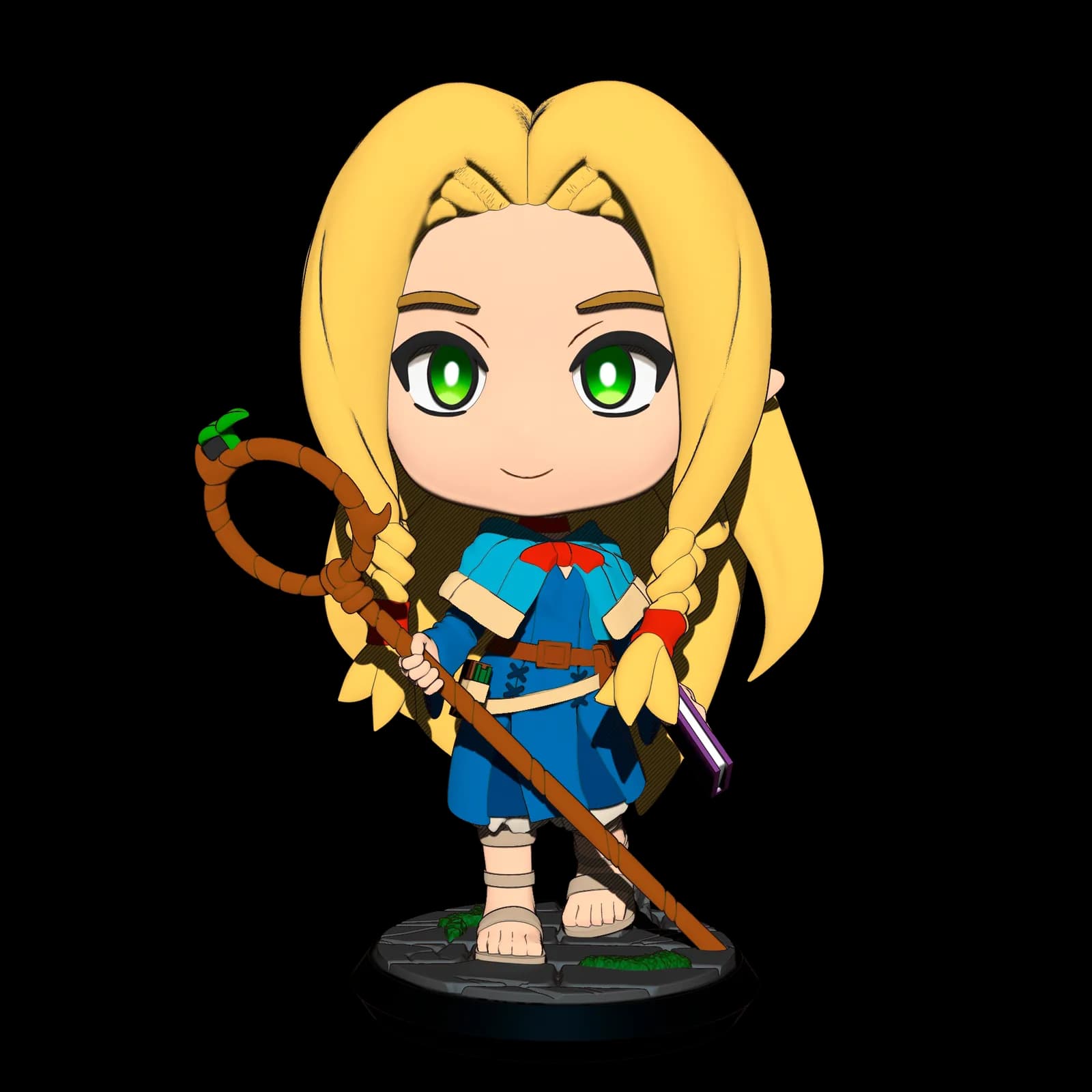 STL - Marcille Dungeon Meshi Chibi