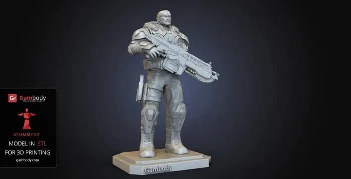 STL - marcus fenix gambody