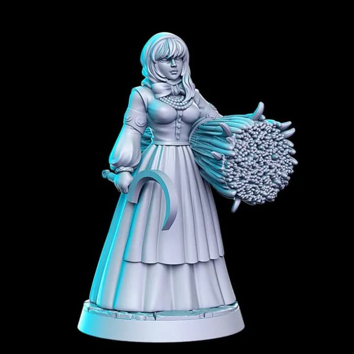 STL - margaret (harvesting girl)