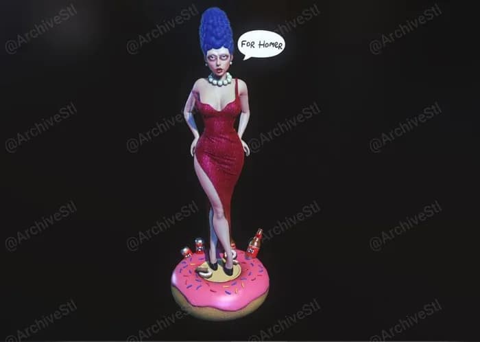 STL - marge simpson