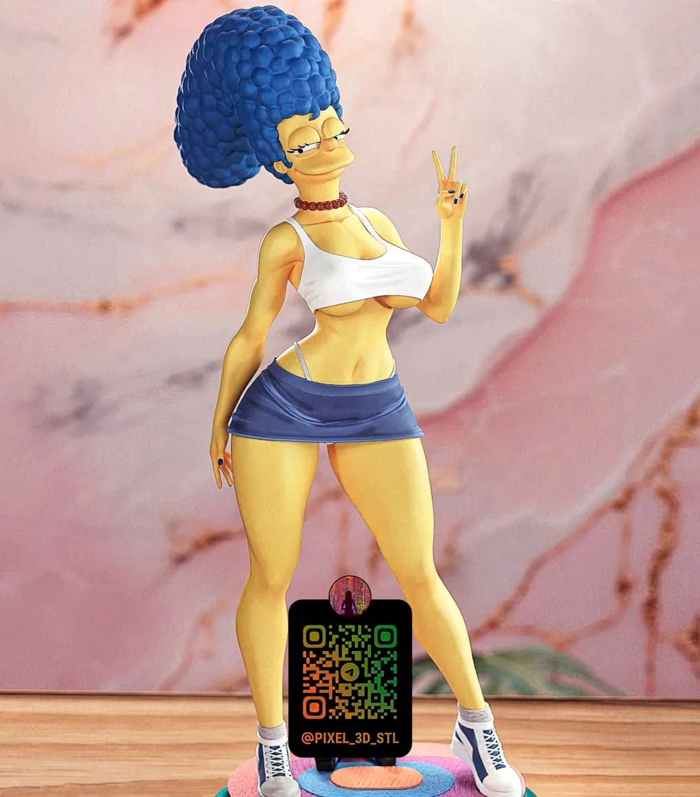 STL - Marge Simpson Los Simpson