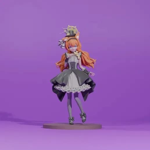 STL - Mari Iochi Idol Blue Archive