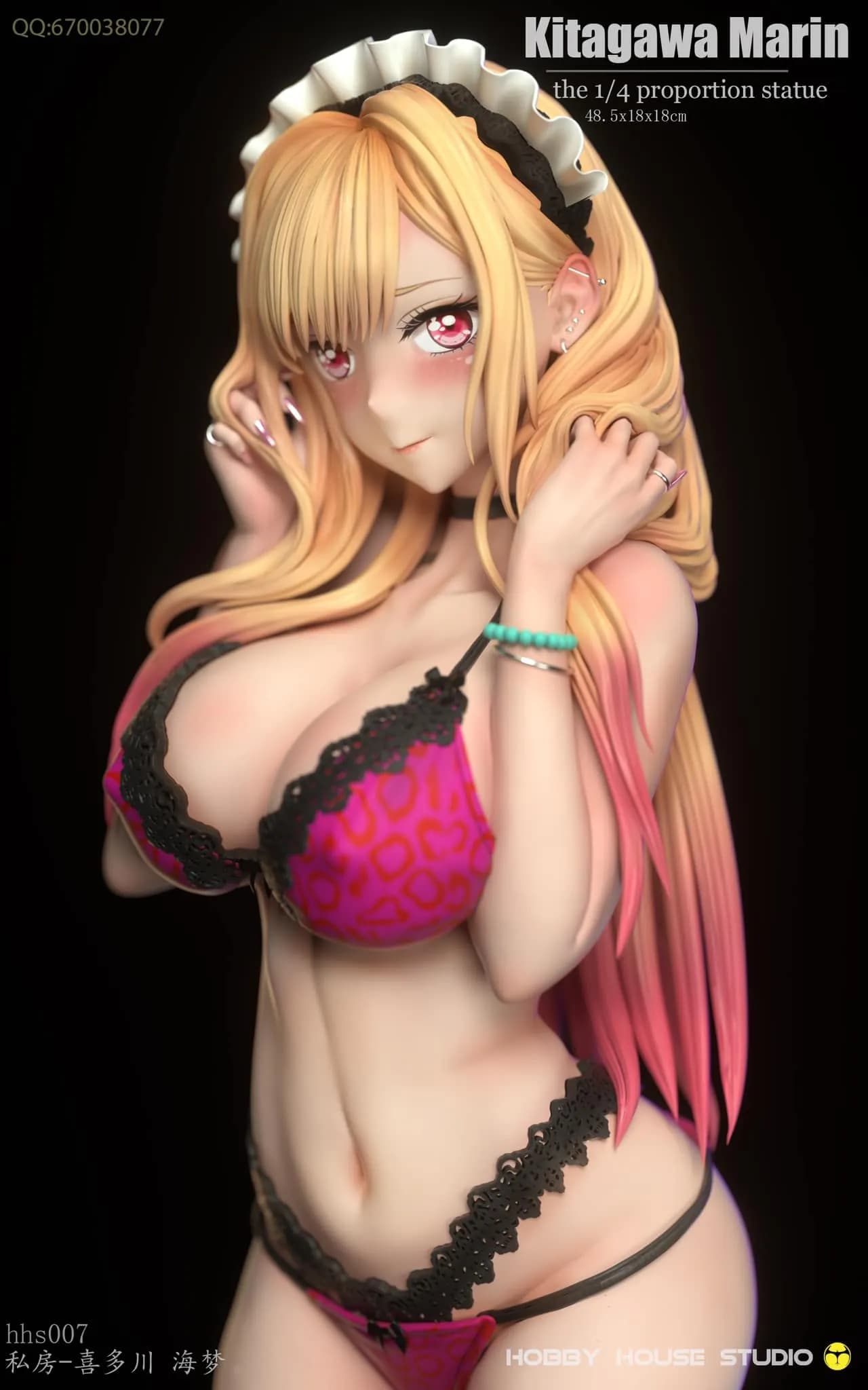 STL - Marin Kitagawa figura bikini render 3