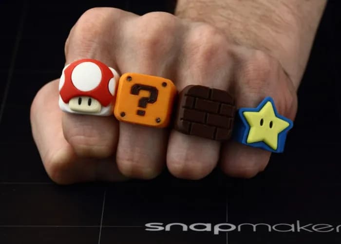 STL - mario rings