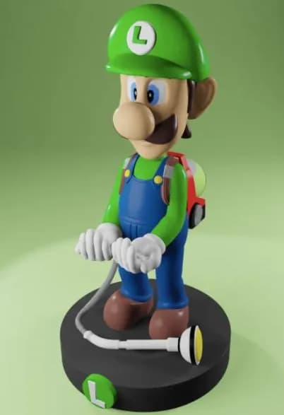 STL - mario y luigi stands