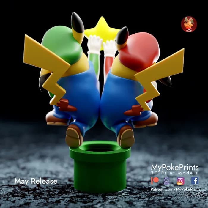 STL - mariochu and luigichu