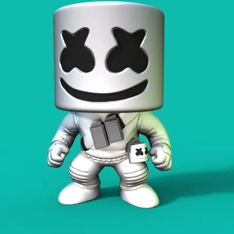 STL - marshmello
