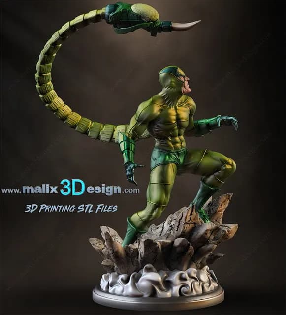 STL - marvel scorpion
