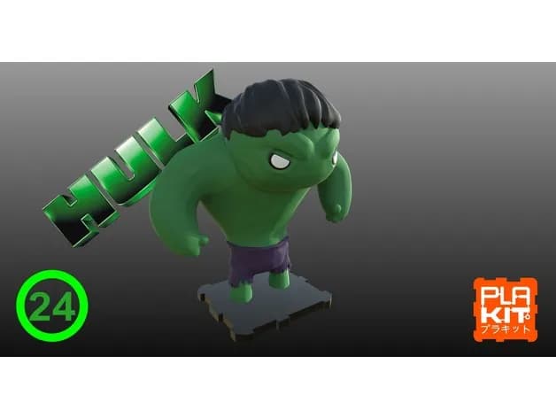 STL - marvel the hulk