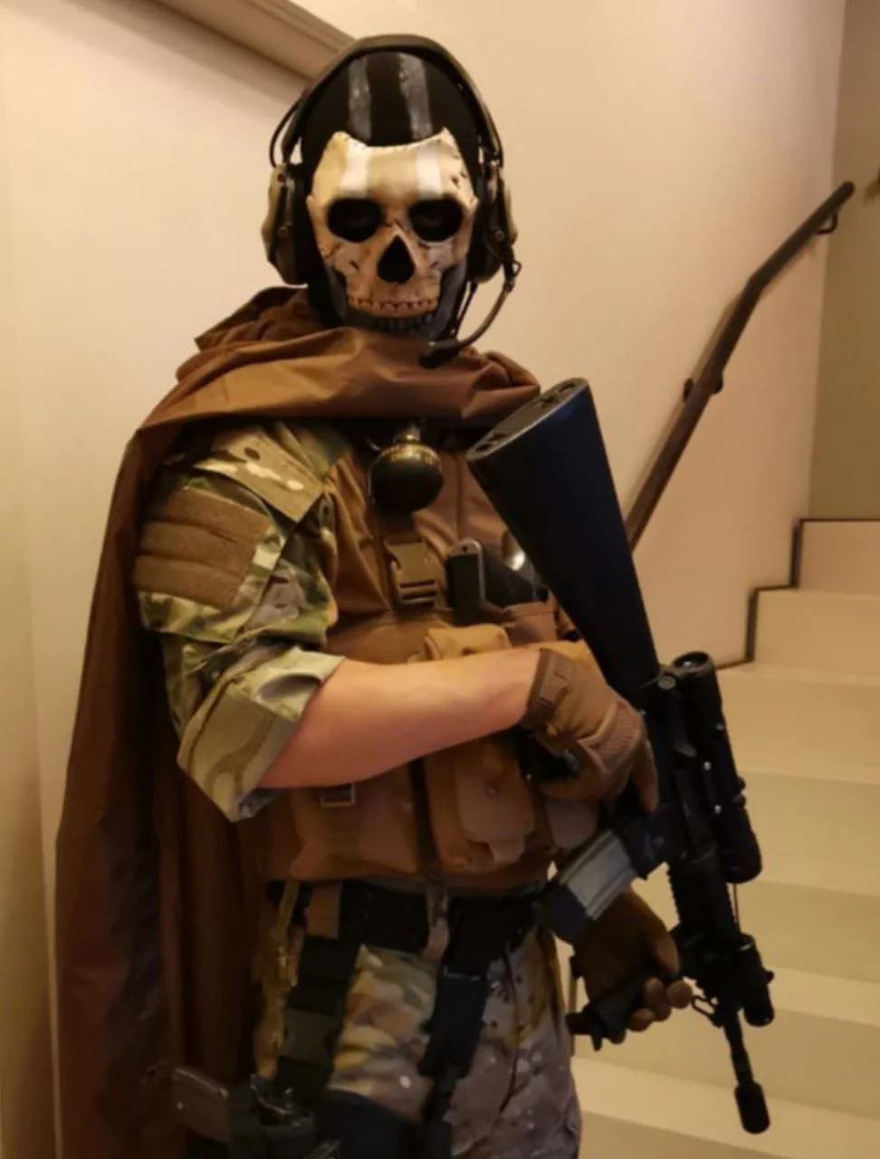 STL - Máscara de Airsoft Ghost