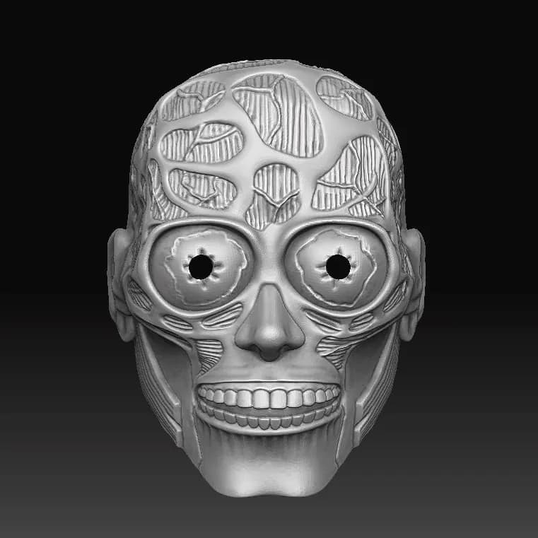 STL - Máscara de alien de They Live