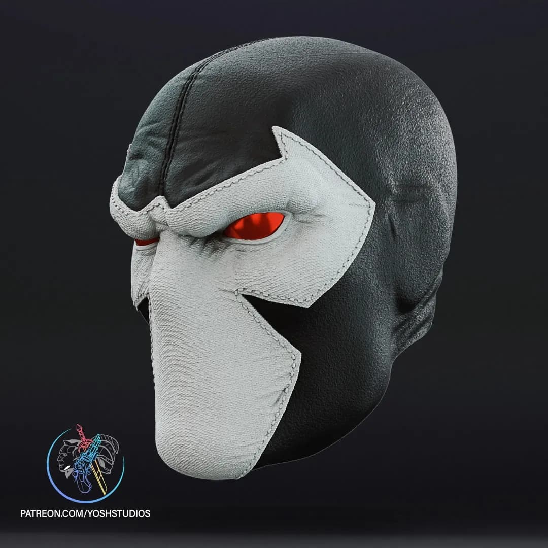 STL - Máscara de Bane estilo cómic render 5