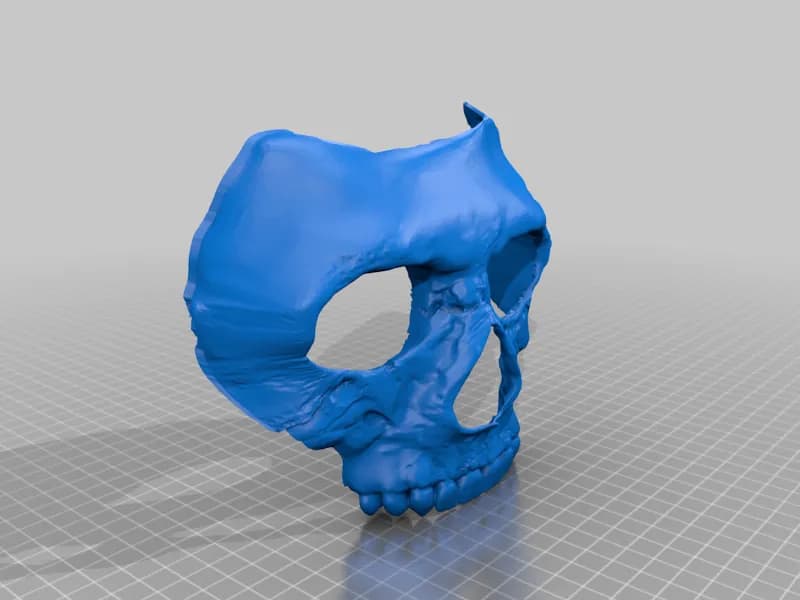 STL - Máscara de calavera de Ghost 2 render 2