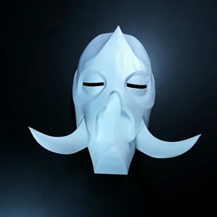 STL - Máscara de Casey Jones 3