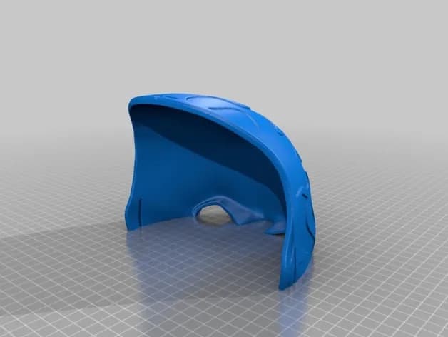 STL - Máscara de Cráneo Maldito render 5