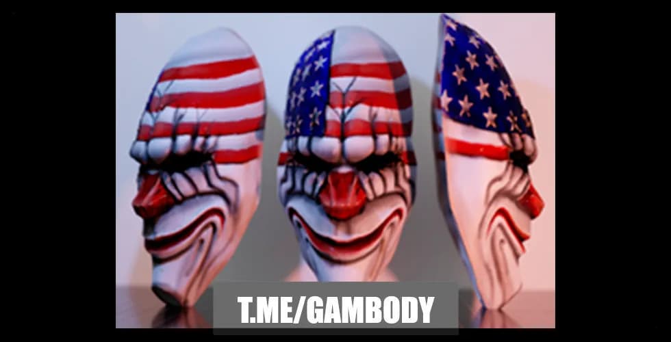 STL - Máscara de Dallas de Payday 2