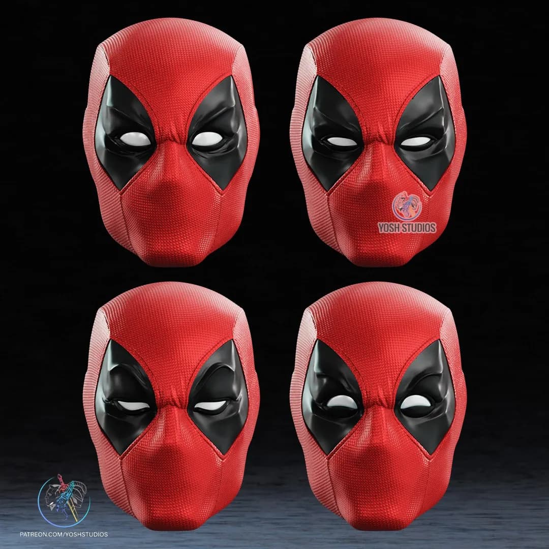 STL - Máscara de Deadpool 2