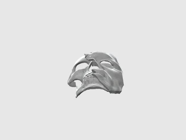 STL - Máscara de Decaimiento render 2