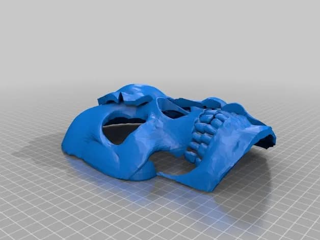 STL - Máscara de Decaimiento render 5