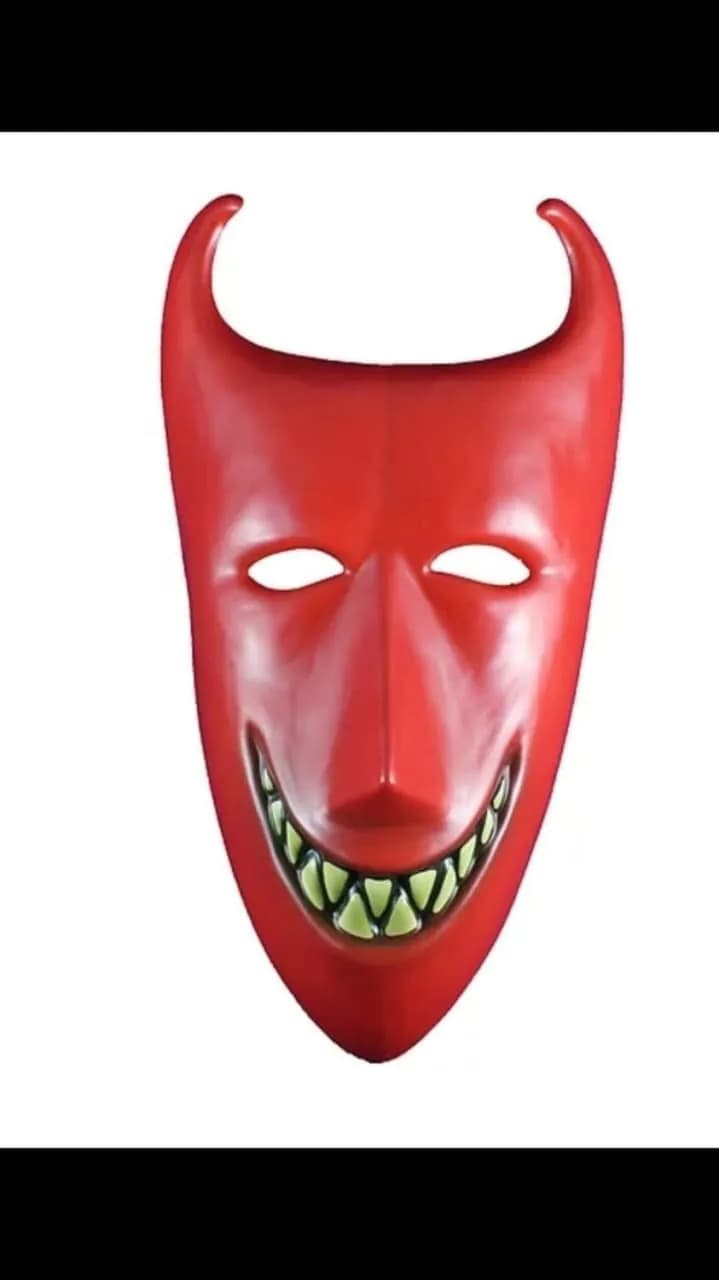 STL - Máscara de Diablo Roja