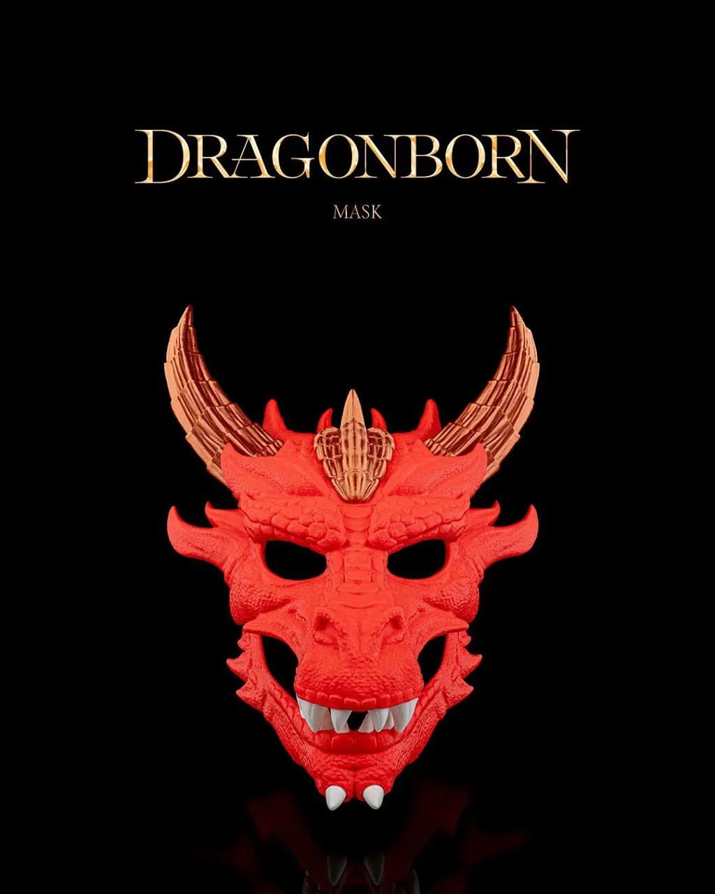 STL - Dragonborn Mask