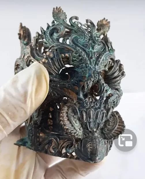 STL - Máscara de guerrero antiguo