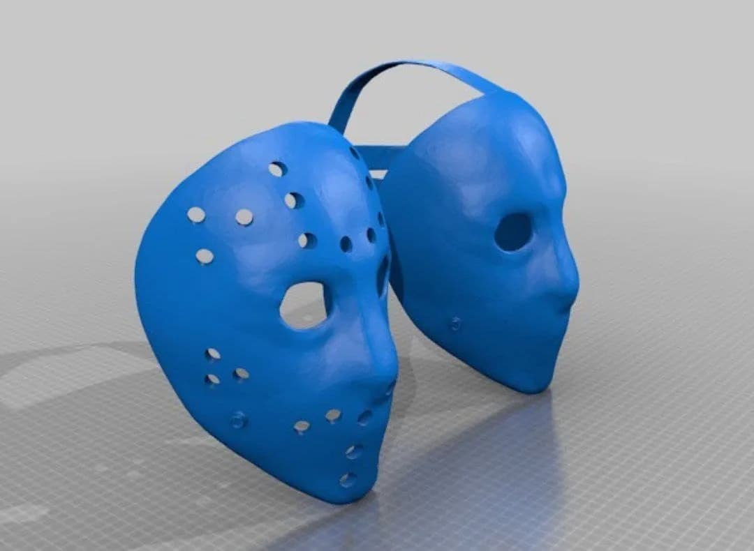 STL - Máscara de Hockey Jason Voorhees